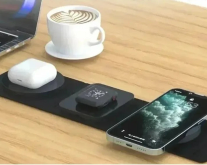 3-in-1 Magnetic Wireless Charging Station