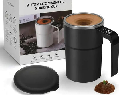 ☕ Electric Automatic Self-Stirring Coffee Mug with Rechargeable Battery